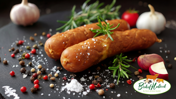 Bio Käsekrainer vom Schwäbisch Hällischen Landschwein