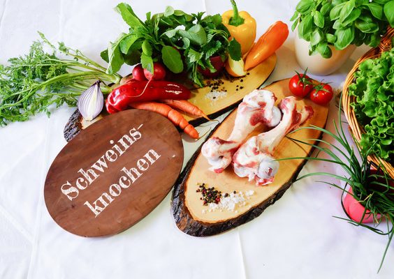 Bio Schweinsknochen vom Schwäbisch Hällischen Landschwein