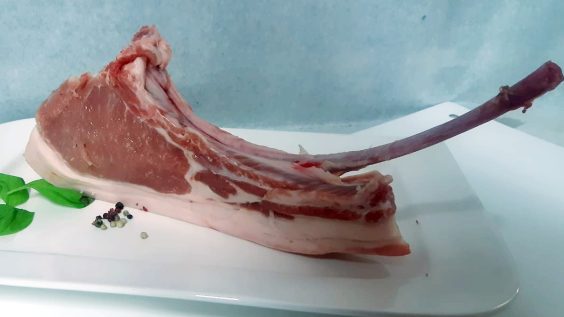 Bio Tomahawk Kotelett vom Schwäbisch Hällischen Landschwein