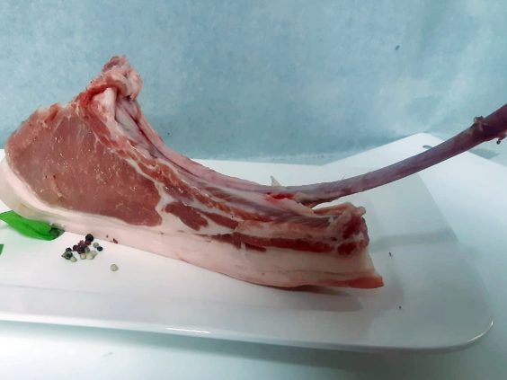 Bio Tomahawk Kotelett vom Schwäbisch Hällischen Landschwein