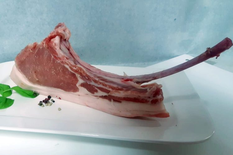 Bio Tomahawk Kotelett vom Schwäbisch Hällischen Landschwein