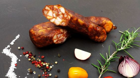 Bio Speckwurst aus dem Marchfeld vom Schwäbisch Hällischen Landschwein