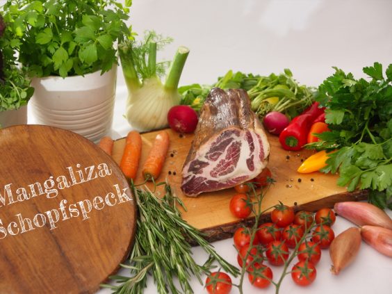 Bio Schopfspeck vom Mangaliza