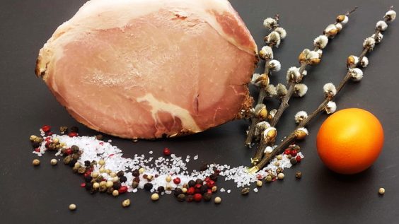 Bio Osterschinken vom Schwäbisch Hällischen Landschwein