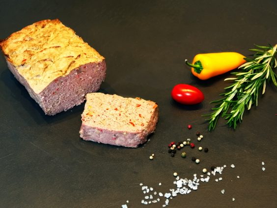Bio Pfefferoni-Leberkäse vom Schwäbisch Hällischen Landschwein