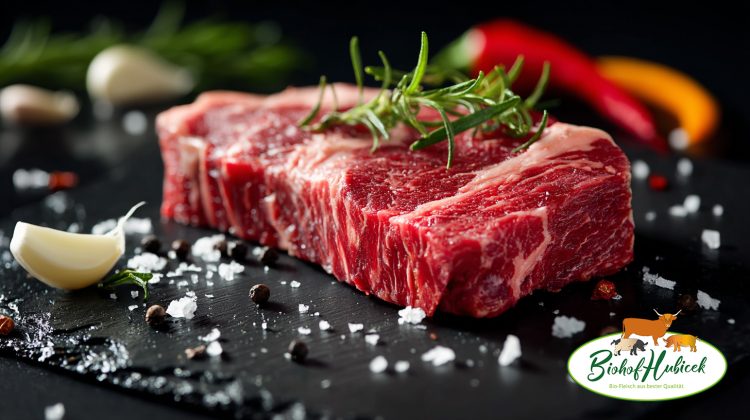 Bio Beinfleisch ohne Knochen vom Highland Beef