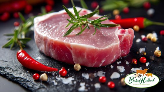 Bio Karree ohne Schwarte und Knochen vom Schwäbisch Hällischen Landschwein