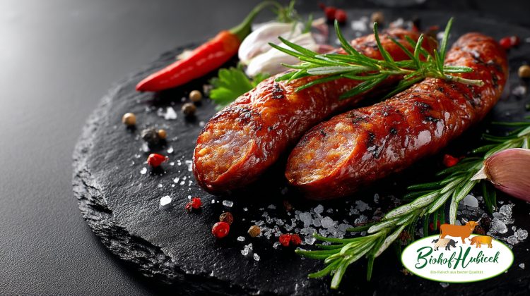 Bio Käsekrainer vom Highland Beef