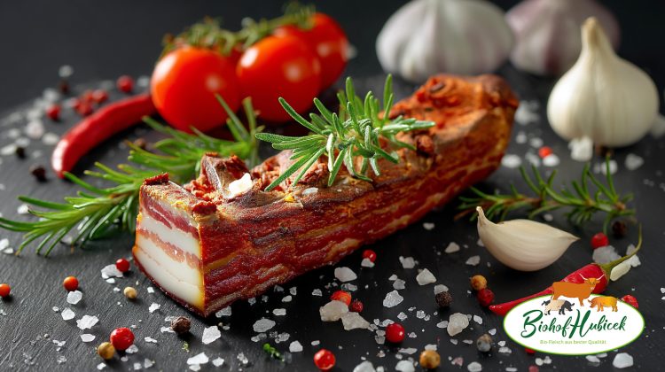 Bio Paprikaspeck vom Schwäbisch Hällischen Landschwein