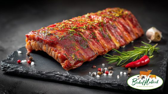 Bio Spare Ribs mariniert vom Schwäbisch Hällischen Landschwein