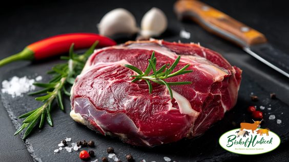 Bio Wadschinken hinten vom Highland Beef