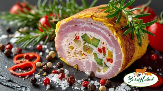 Bio Gefüllter Hausbauch vom Schwäbisch Hällischen Landschwein