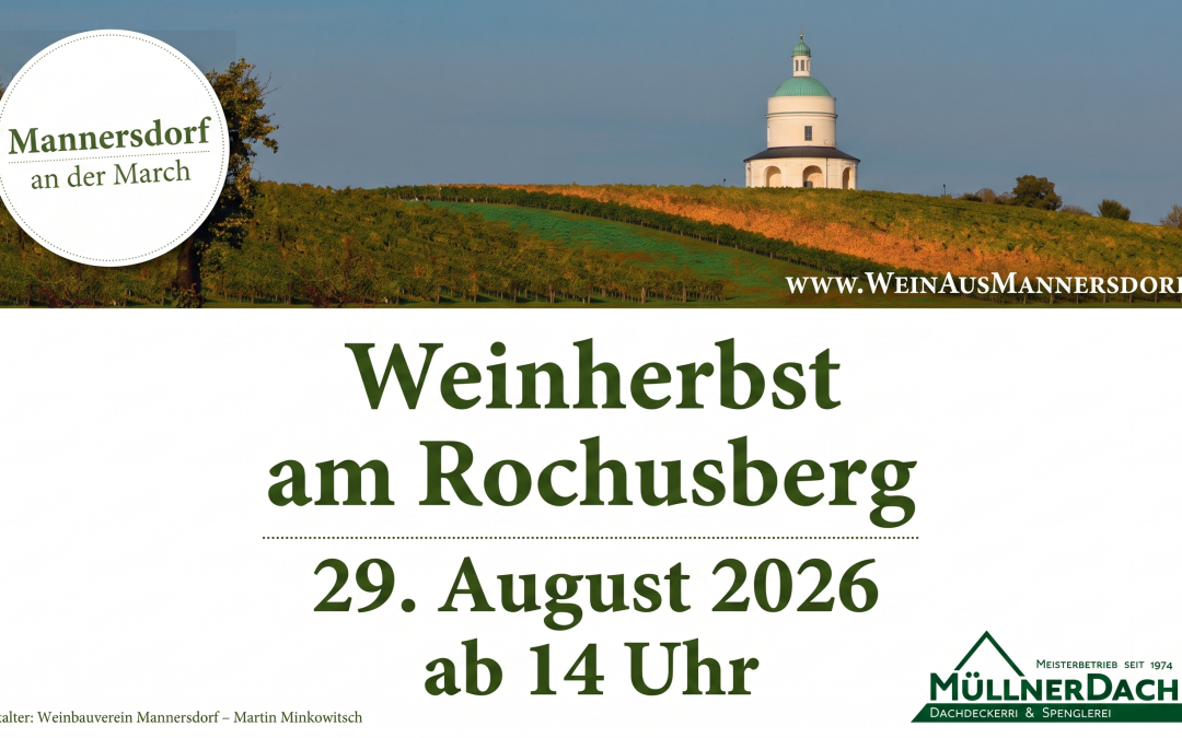 Weinherbst-Auftakt am Mannersdorfer Rochusberg